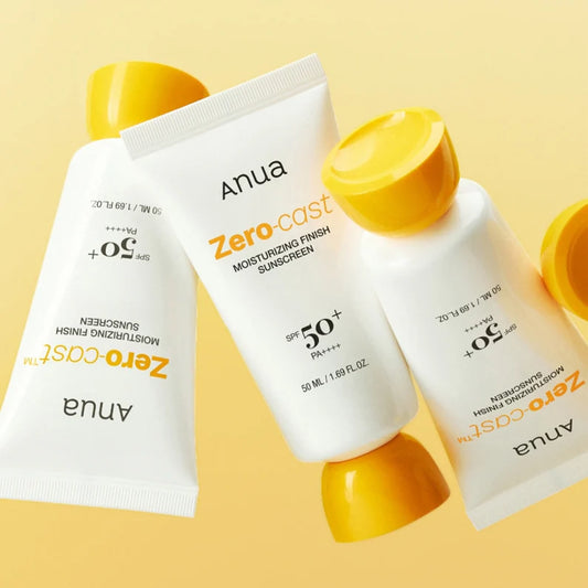Anua Zero-Cast Moisturizing Finish Sunscreen SPF50 / PA++++ – 50 ml
