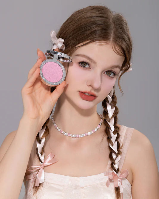 Flower Knows – Swan Ballet Series Embossed Blush