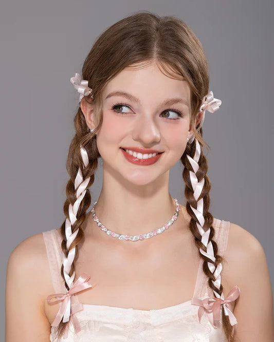 Flower Knows – Swan Ballet Series Embossed Blush