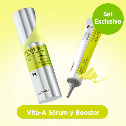 THE VITA A SET: Celimax Retinol Serum + Retinal Shot