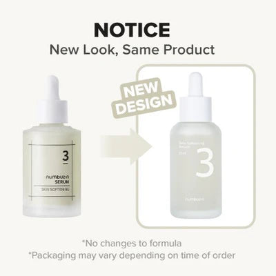 numbuzin - No. 3 Skin Softening Serum (50ml)