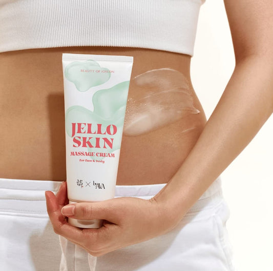 JELLOSKIN Massage Cream For Face and Body 200ml (6.76 fl. oz)