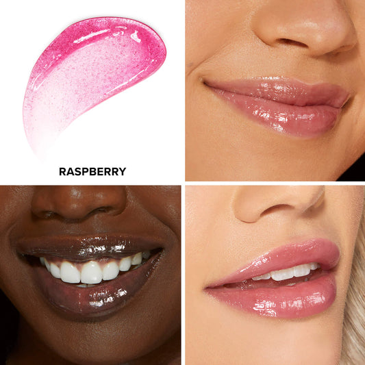 Too Faced – Kissing Jelly Gloss en tono Raspberry 4.5 ml