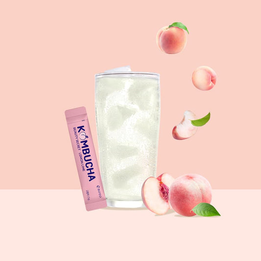 Beauty Secret Kombucha Peach Ice Tea – 5g x 30 sticks
