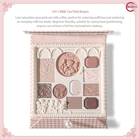 CHEERFLOR – Angel Embossed Eyeshadow Palette