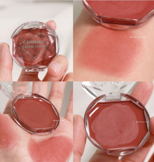 Canmake Tokyo - Cream Cheek (CL01 Almond Terracotta)