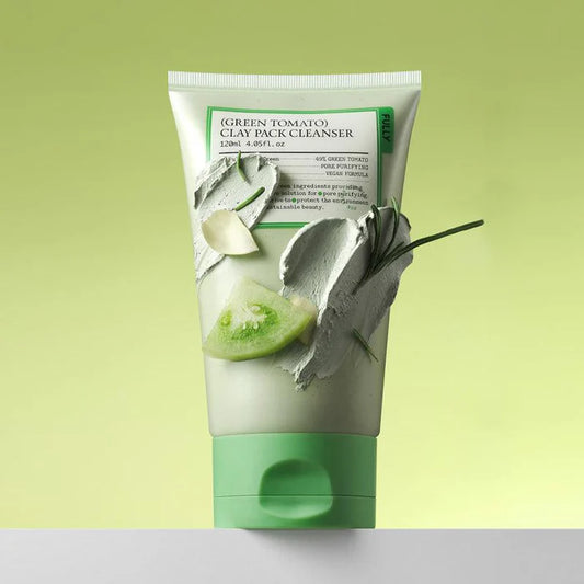 Fully Green Tomato Clay Pack Cleanser (120 ML) (30ML)