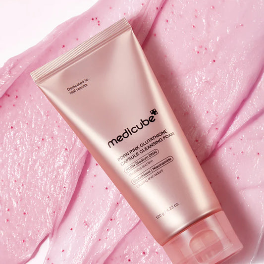 Medicube PDRN Pink Glutathione Capsule Cleansing Foam (120g)