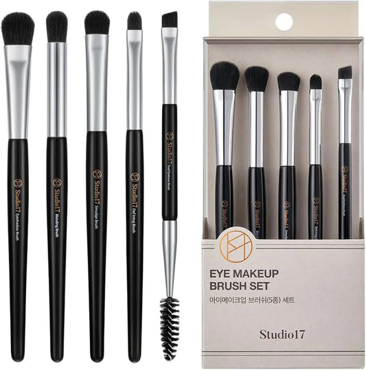 Studio17 Eye Makeup Brush Set – 5 Piezas Esenciales