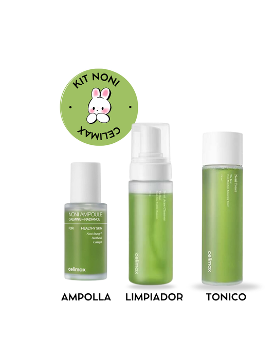 Kit Noni Care – Celimax (Ampolla 30 ml + Limpiador 150 ml + Tónico 150 ml)
