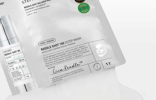 VT Reedle Shot 100 Two Step Mask | Mascarilla de Microagujas Coreana