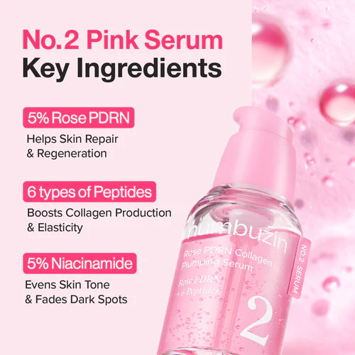 No.2 Rose PDRN Collagen Plumping Serum