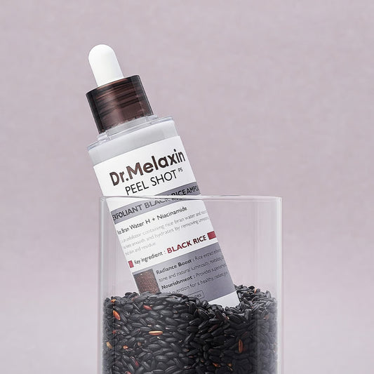 Dr. Melaxin Peel Shot Exfoliating Black Rice Ampoule (80ml)
