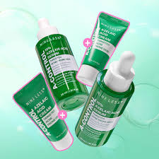 Nineless A-Control Super Combo Set (2x Azelaic Acid Serum 30ml + 2x Bonus Cream 15ml)