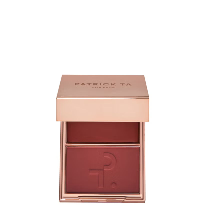 PATRICK TA – Major Headlines Double-Take Cream and Powder Blush Duo "She knows who she is"