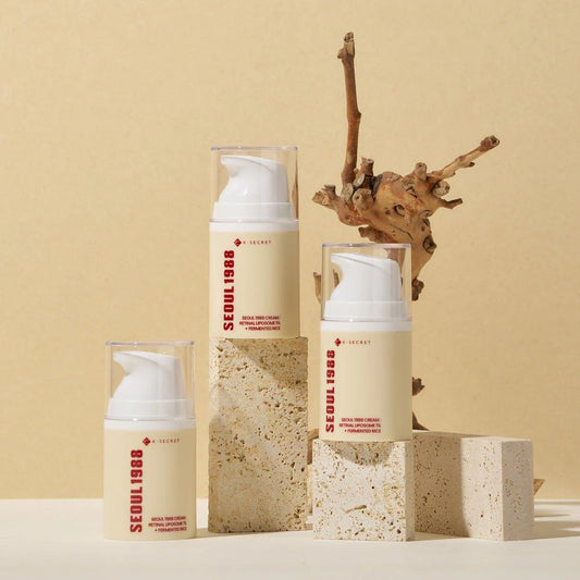 K-SECRET SEOUL 1988 Cream: Retinal Liposome 1% + Fermented Rice – 50 ml