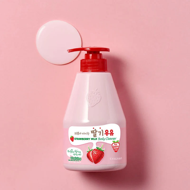 Kwailnara Strawberry Milk Body Lotion – 560 g