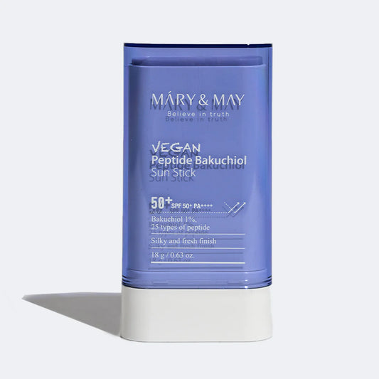 Mary & May Vegan Peptide Bakuchiol Sun Stick SPF50+ PA++++ – 18 g