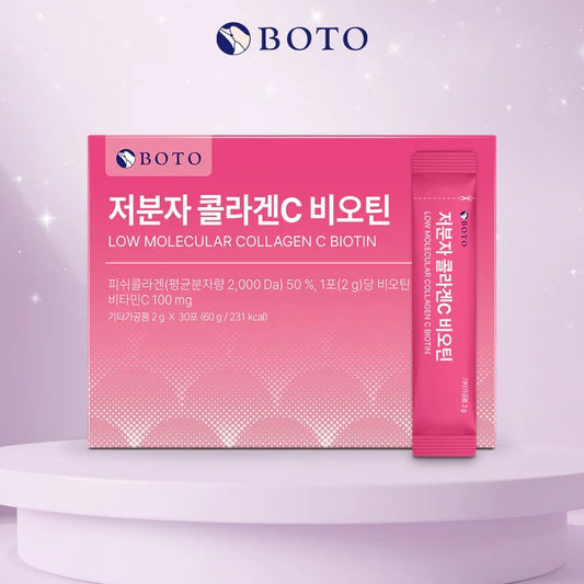 BOTO Low Molecular Collagen C Biotin (30 sticks)