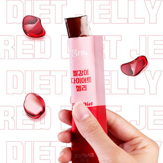 GRN+ Red Diet Jelly – Caja con 14 sticks