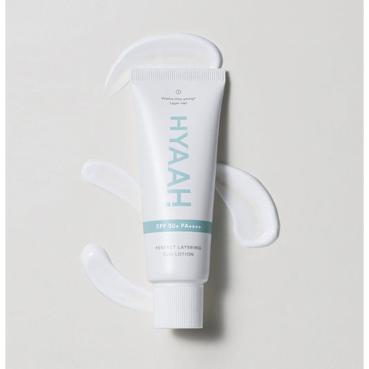 HyaaH Perfect Layering Sun Lotion SPF 50+ PA++++ – Protector solar ligero de alta protección (40 ml)