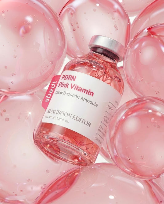SUNGBOON EDITOR – PDRN Pink Vitamin Glow Boosting Ampoule (40 ml)