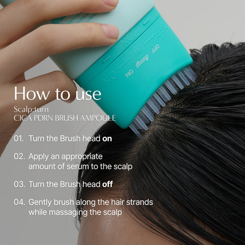 Lilyeve - Scalp:turn Cica PDRN Brush Ampoule Mini (30ml)