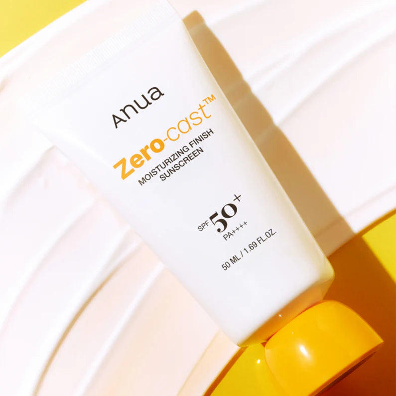 Anua Zero-Cast Moisturizing Finish Sunscreen SPF50 / PA++++ – 50 ml
