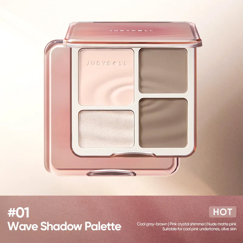 Judydoll Highlight & Contour Palette (4 tonos) – 01 & 02