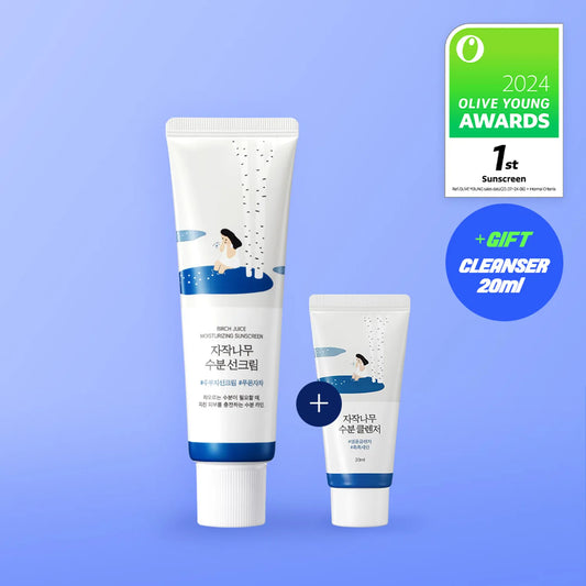 Round Lab – Birch Juice Moisturizing Sunscreen Set [50 ml]