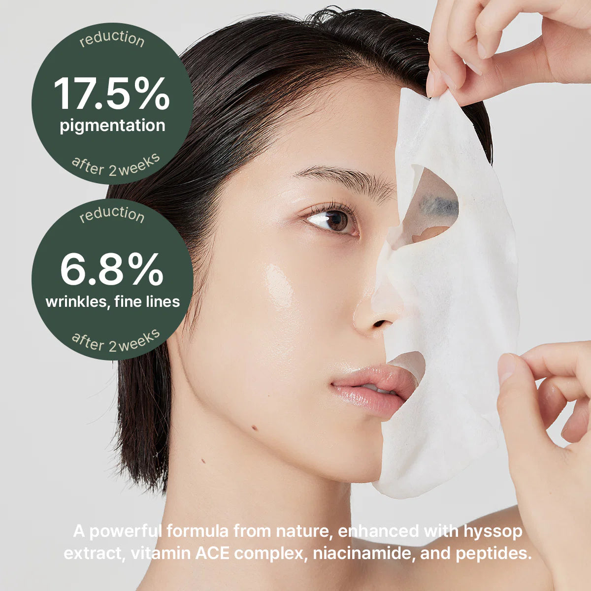Arencia Holy Hyssop Sheet Mask (Set de 5 unidades)