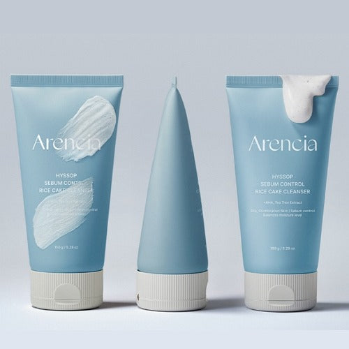 Arencia Hyssop Sebum Control Rice Cake Cleanser (150g)