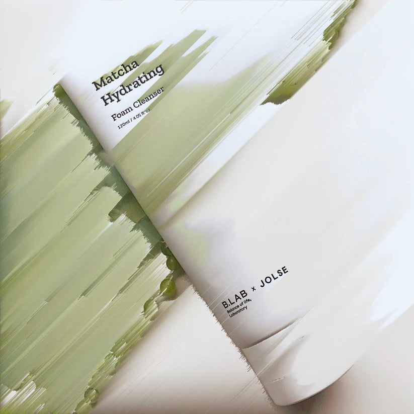 B:LAB Matcha Hydrating Foam Cleanser 120ml - Limpiador Facial de pH Equilibrado
