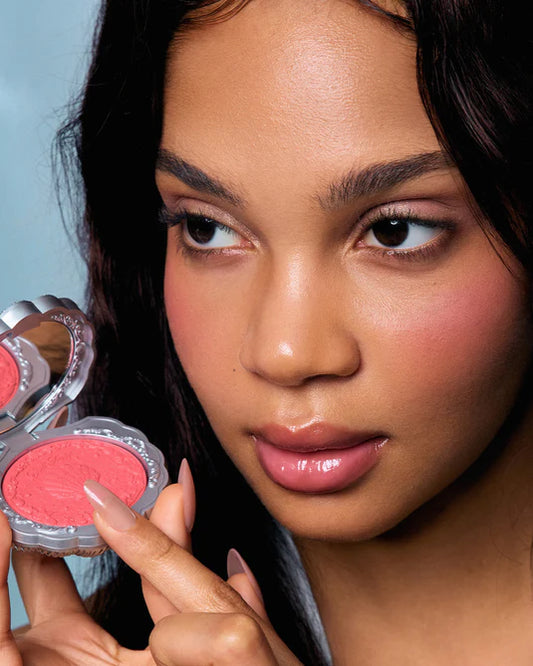 Flower Knows Shell’s Jewel – Silk Satin Blush (Strawberry Bubble)