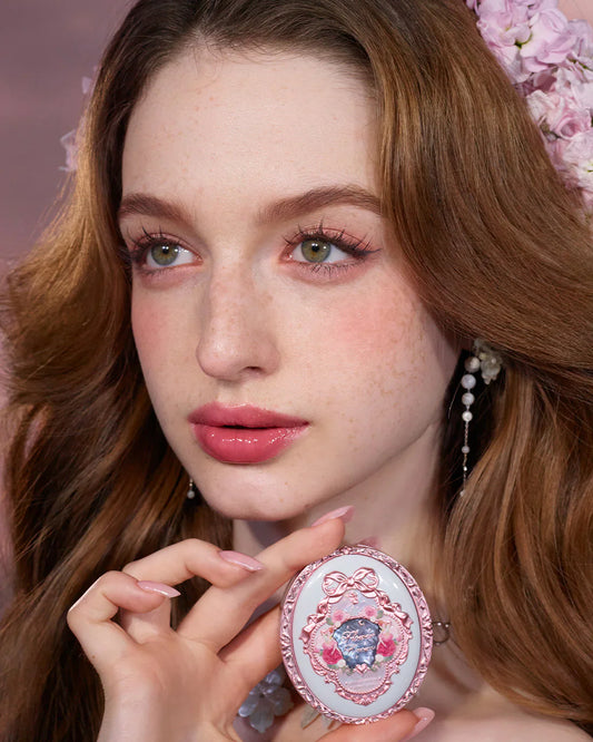Flower Knows – Midsummer Fairytales Collection Velvet Embossed Blush [03 Ballet Fairy]