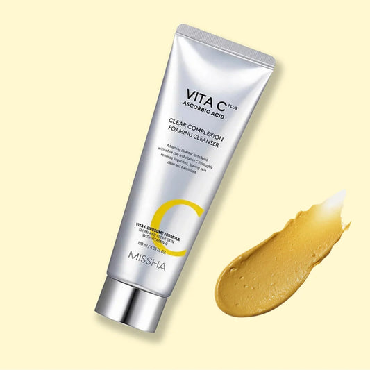 Missha Vita C Plus Clear Complexion Foaming Cleanser 120ml