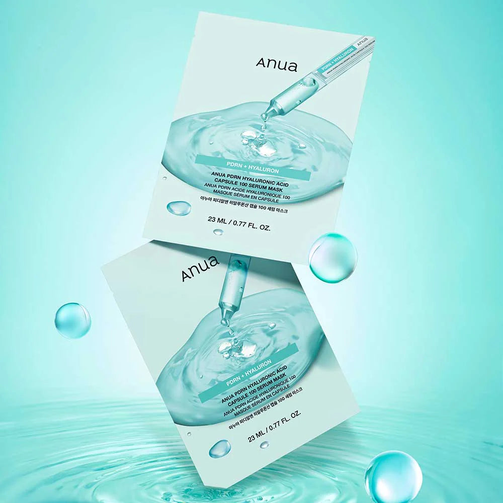 Anua PDRN Hyaluronic Acid Capsule 100 Serum Mask 23 ml