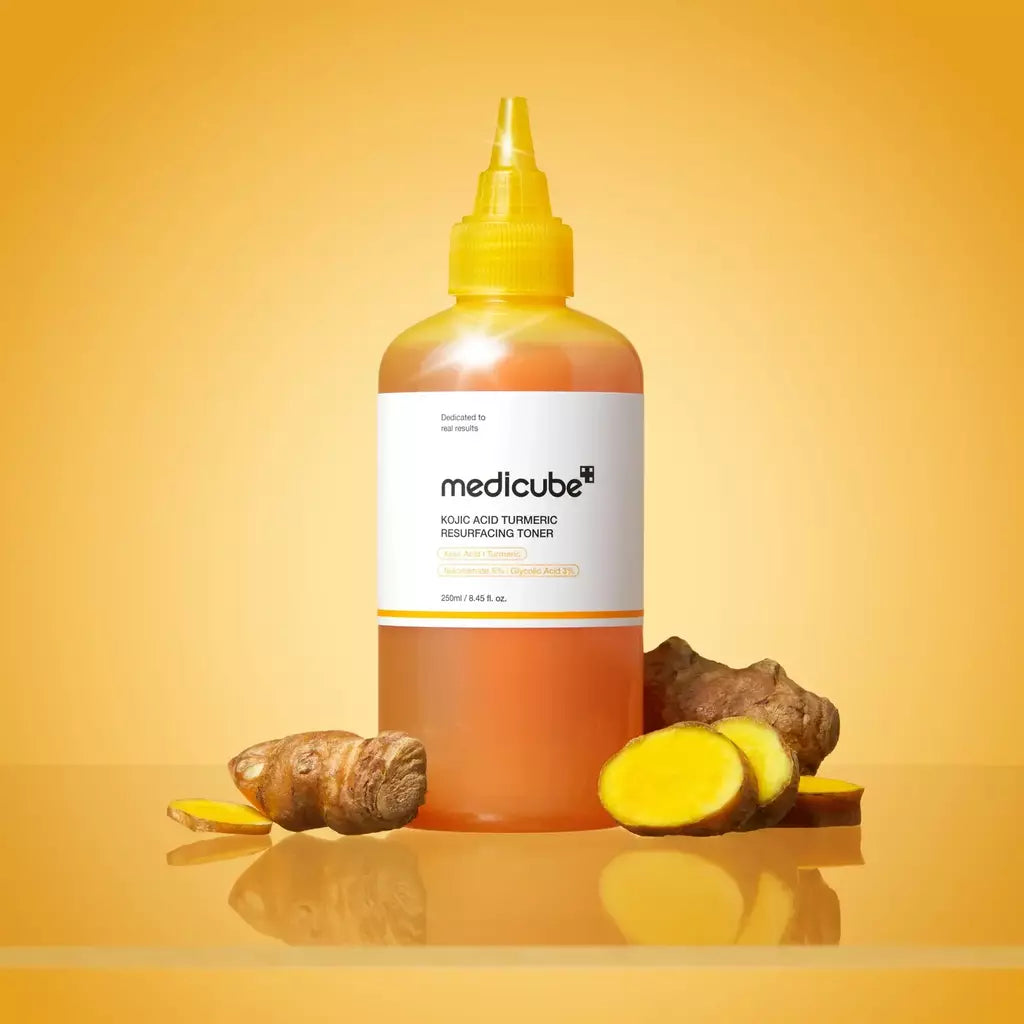 Medicube - Kojic Acid Turmeric Resurfacing Toner (250ml)