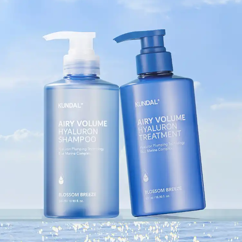 Kundal Airy Volume Hyaluron Hair Care Set