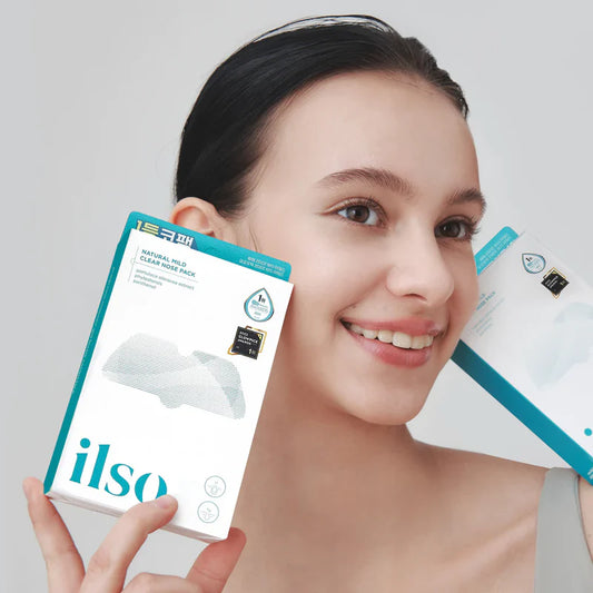 Ilso Natural Mild Clear Nose Pack – 5 sets (2 pasos + 10 hisopos)