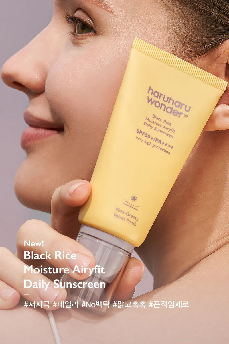 HaruHaru Wonder Black Rice AiryFit Sunscreen SPF50+ PA++++ (50 ml)