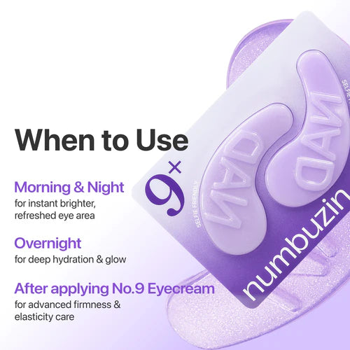 Numbuzin – NAD+ Collagen Under Eye Patches (5EA)