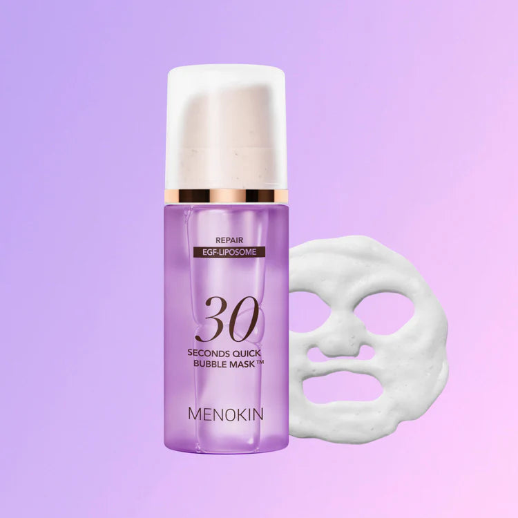 Menokin 30-Second Quick Bubble Mask Repair (EGF Liposome) 95ml – Mascarilla Reafirmante y Reparadora