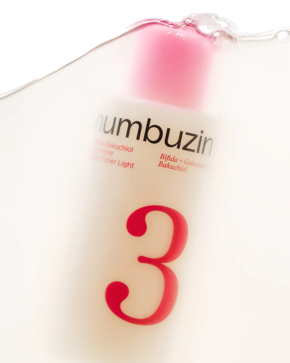 Numbuzin No.3 Bifida Bakuchiol Zero Pore Milky Toner Light (200ml)