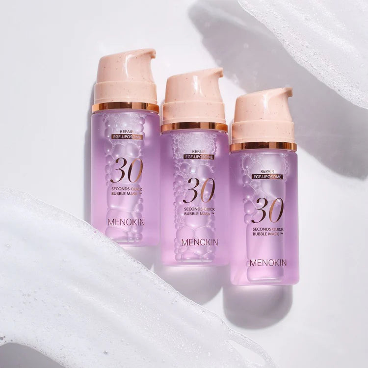 Menokin 30-Second Quick Bubble Mask Repair (EGF Liposome) 95ml – Mascarilla Reafirmante y Reparadora