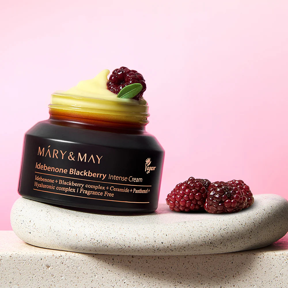 Mary & May – Idebenone + Blackberry Intense Cream (70 g)