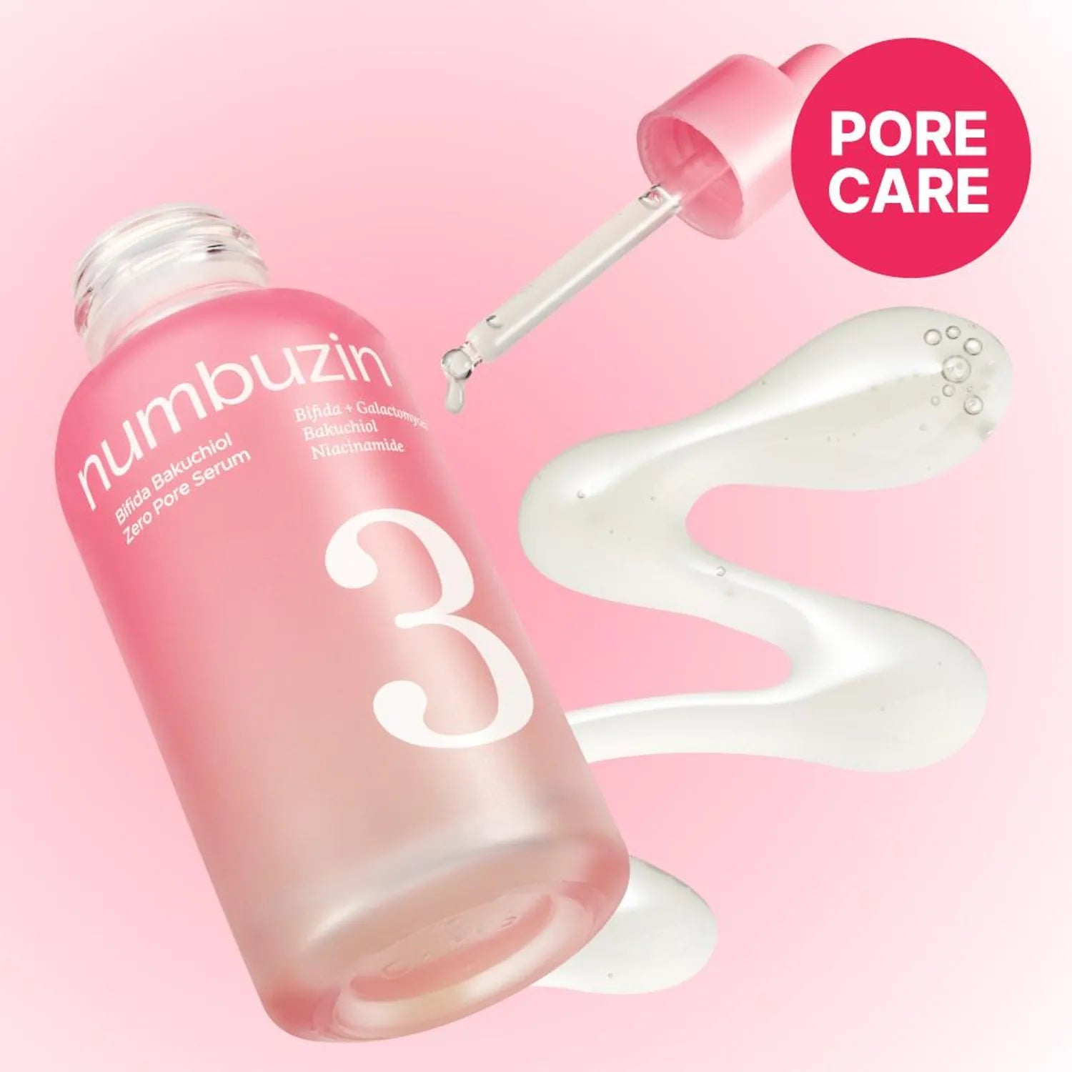 Numbuzin No.3 Bifida Bakuchiol Zero Pore Serum (30ml)