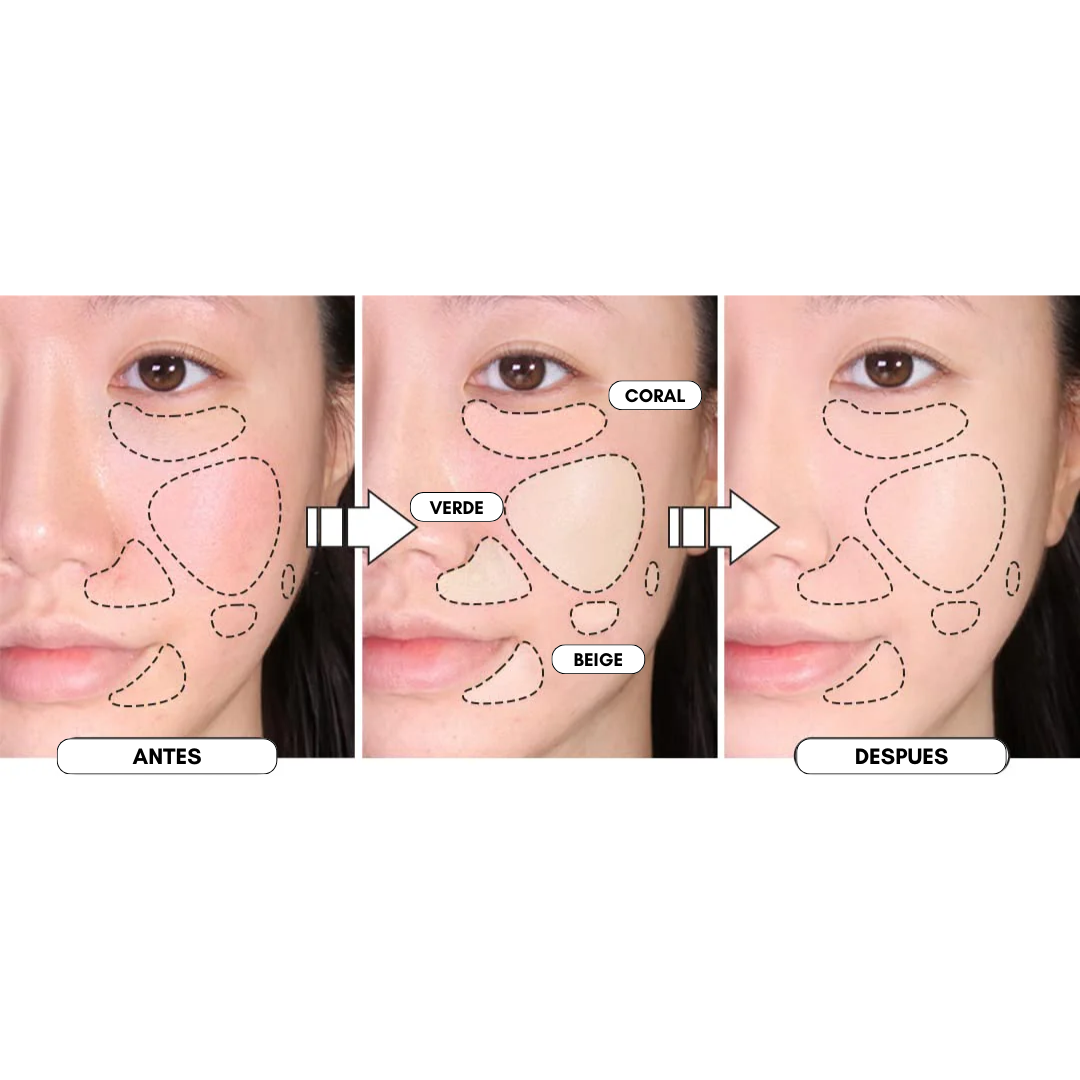 The Saem – Cover Perfection Triple Pot Concealer “Pink Beige”