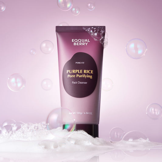 Eqqualberry Purple Rice Pore Purifying Pack Cleanser 130g