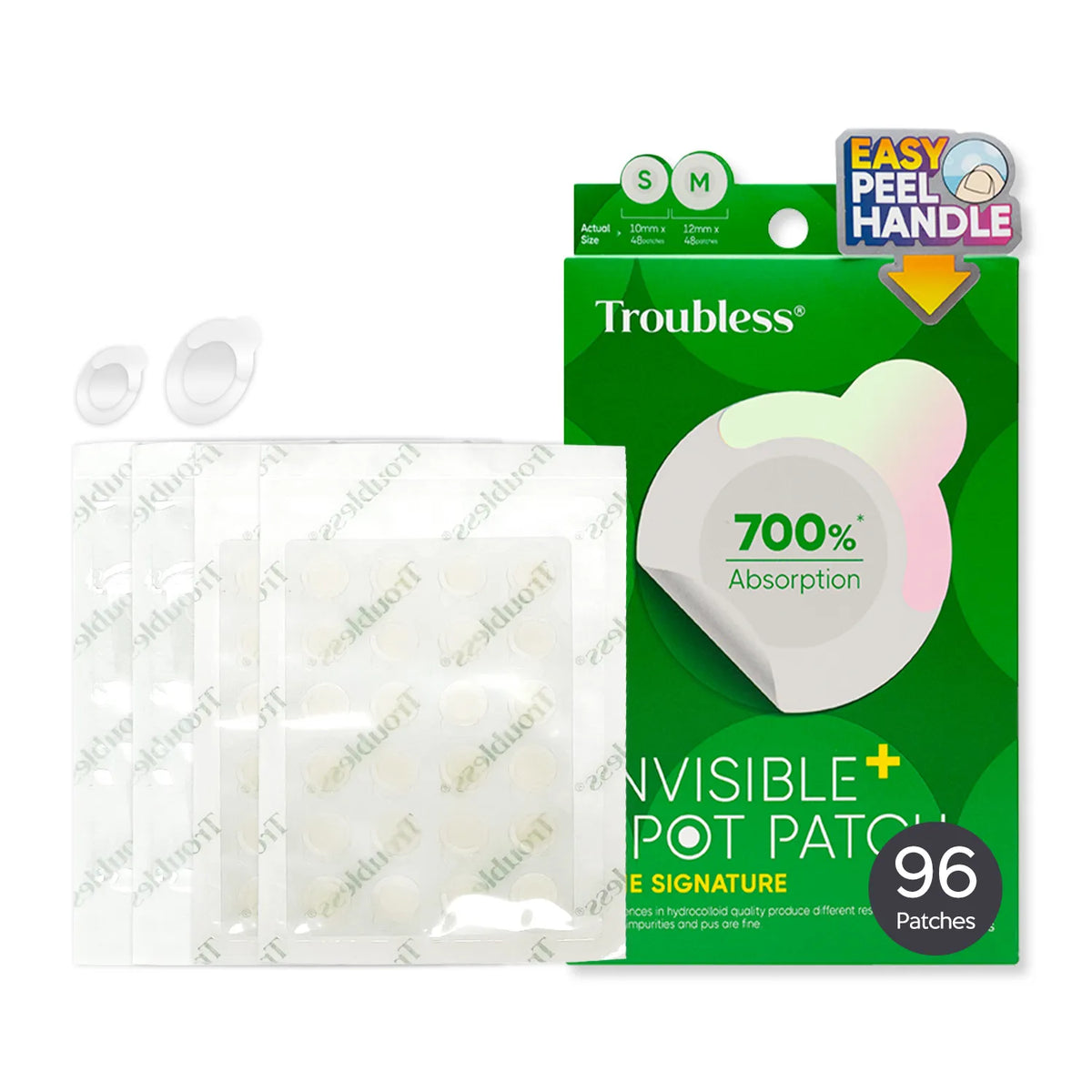 Troubless Invisible Spot Patch (96 patches)